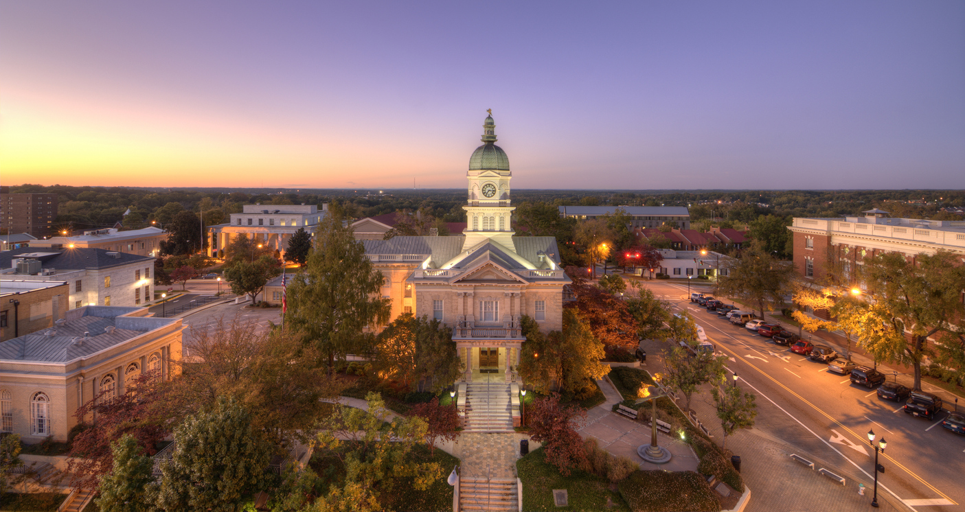 Panoramic Image of Athens, GA